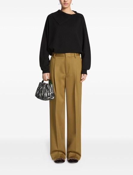 DRIES VAN NOTEN - tailored wool trousers