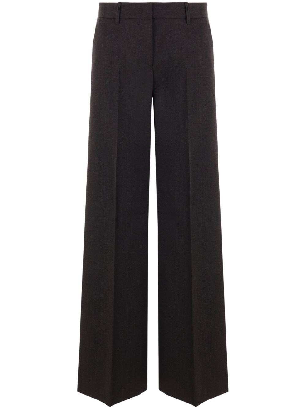 Alberto Biani Stretch Wool Pants In Black