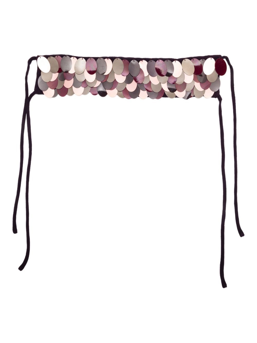 Dries Van Noten Choker Sequins In Multi