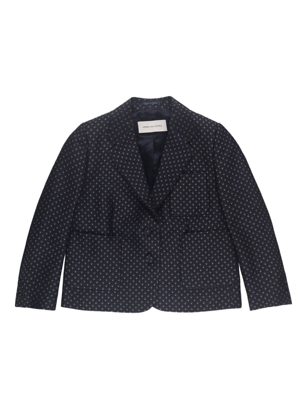 Dries Van Noten Bag Jacket In Black