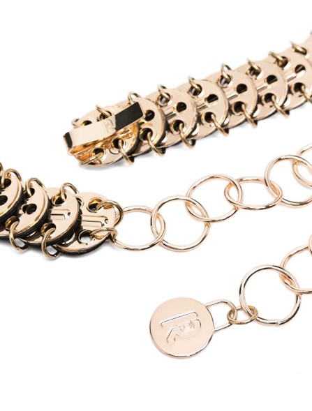 RABANNE - Golden chain belt
