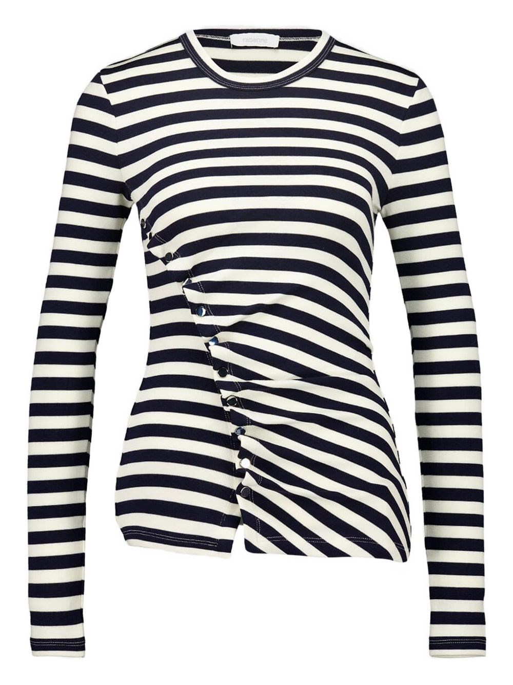 Rabanne Striped Sweater In Multi
