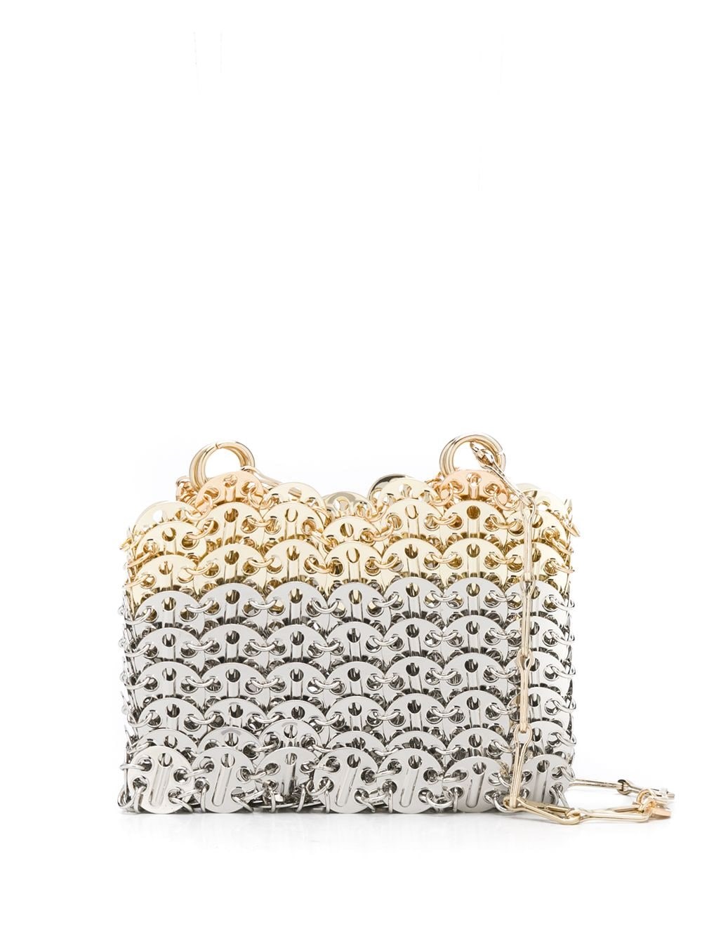 Rabanne Skyline Nano 1969 Bag In Gold
