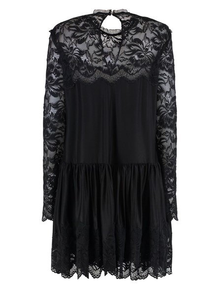 RABANNE - Jersey and lace dress