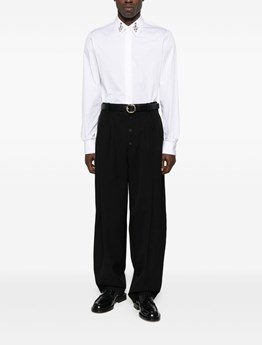 ALEXANDER MCQUEEN - SHIRT WITH APPLIQUÉ