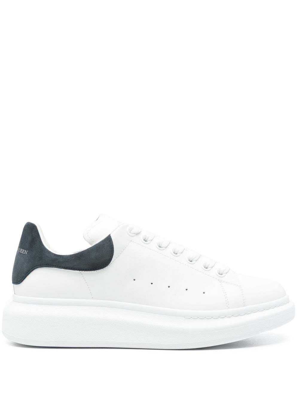 Alexander Mcqueen Leather Oversized Sneakers In White