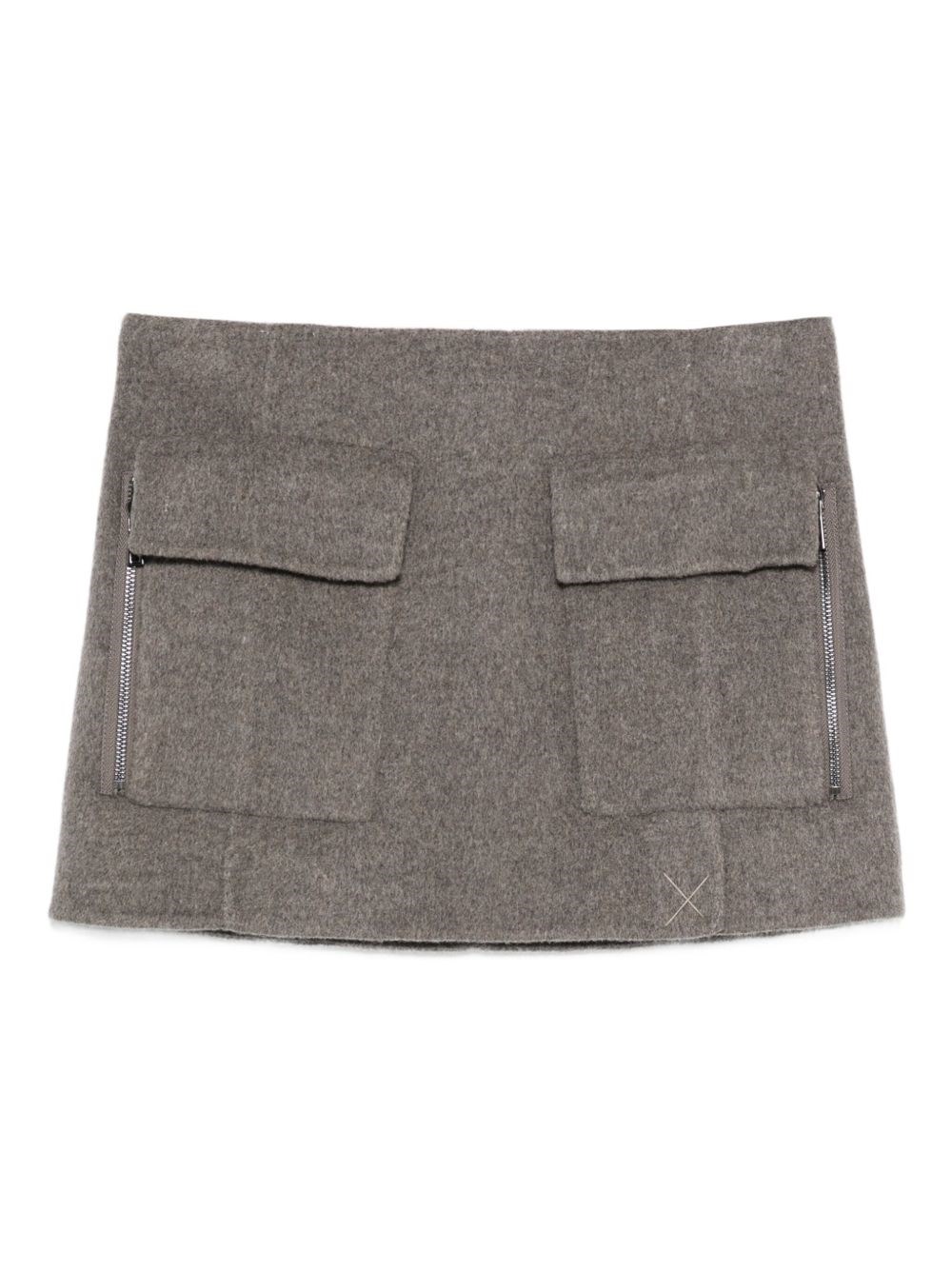 P.a.r.o.s.h Pocket Mini Skirt In Multi