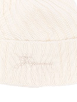 JACQUEMUS - Twisted ribbed beanie