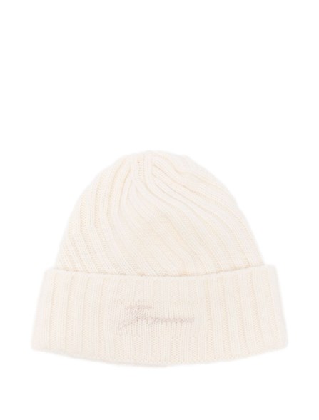 JACQUEMUS - Twisted ribbed beanie