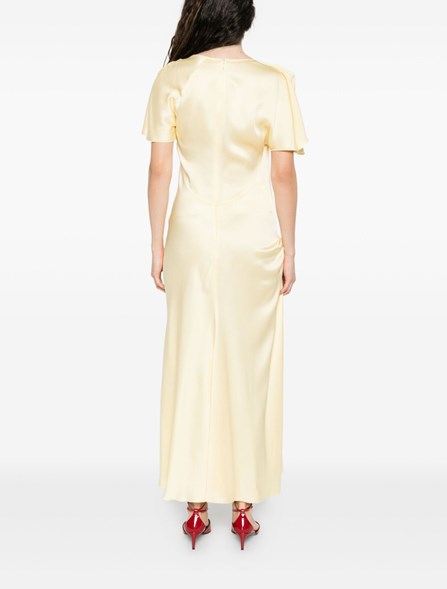 VICTORIA BECKHAM - Crepe satin dress