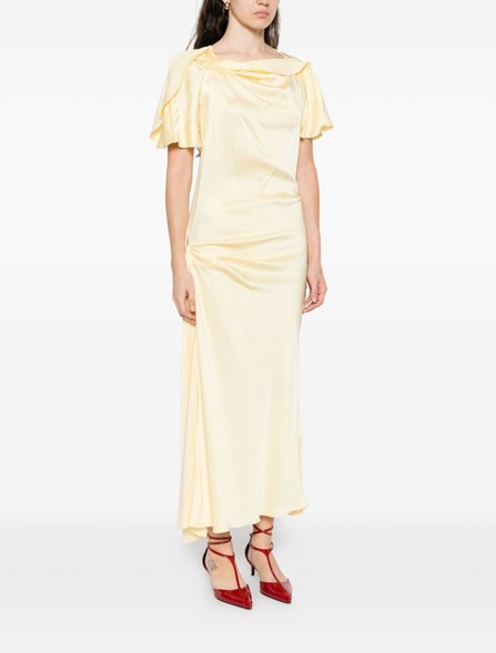 VICTORIA BECKHAM - Crepe satin dress