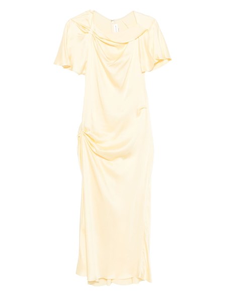 VICTORIA BECKHAM - Crepe satin dress