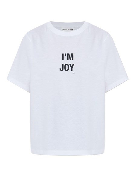 VICTORIA BECKHAM - COTTON JERSEY T-SHIRT