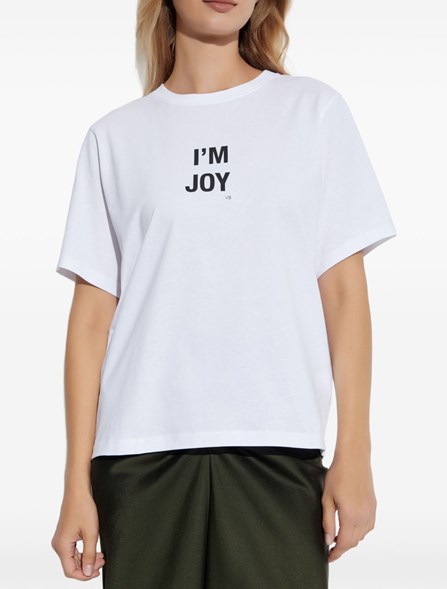 VICTORIA BECKHAM - COTTON JERSEY T-SHIRT