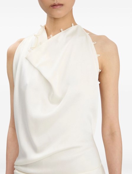 VICTORIA BECKHAM - Crepe satin dress