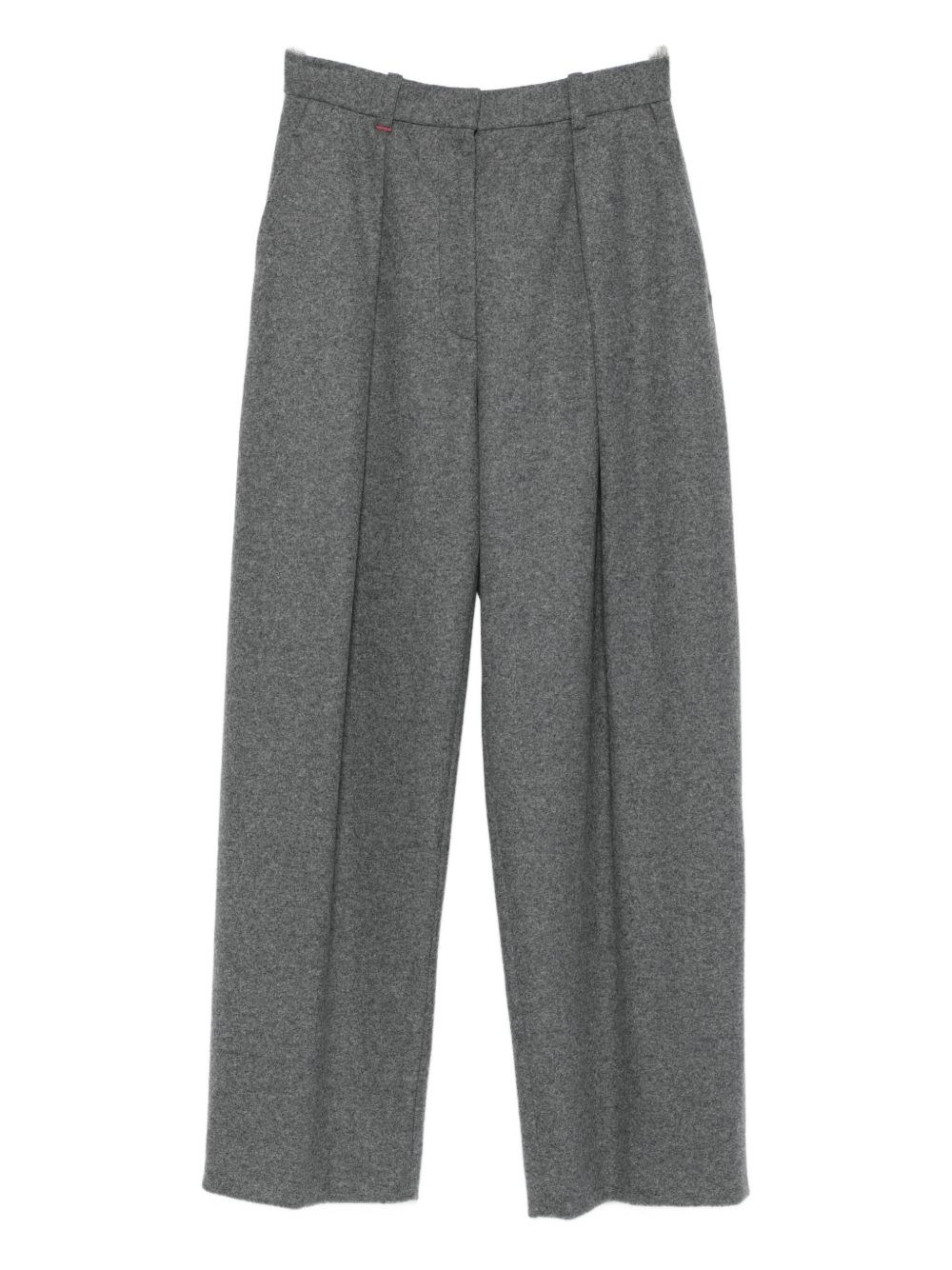 Victoria Beckham Wool And Cashmere Pants In Gray