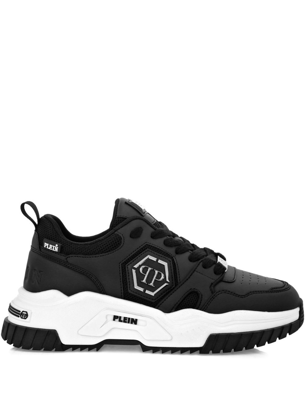 Philipp Plein Hexangon New Predator Sneakers In Black