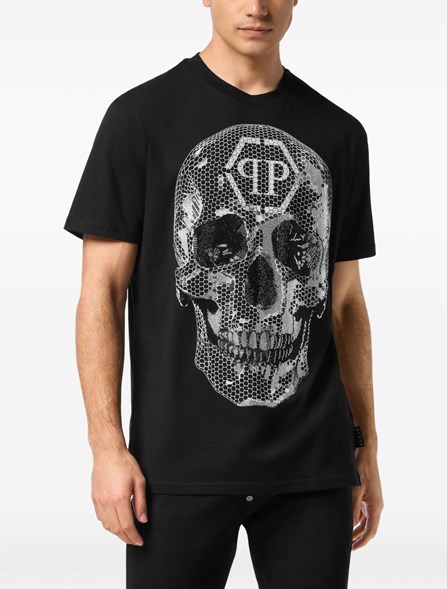 PHILIPP PLEIN - RHINESTONE PRINT T-SHIRT