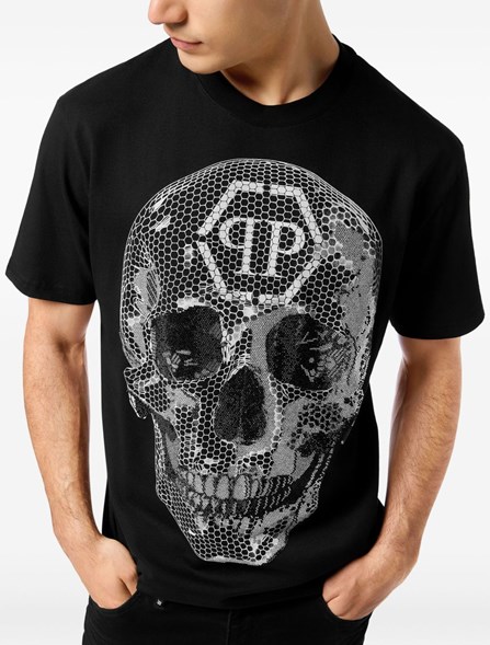 PHILIPP PLEIN - RHINESTONE PRINT T-SHIRT