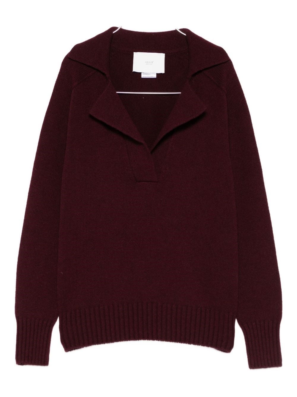 Vanisé Merino Wool And Cashmere Sweater In Brown