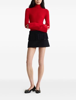 PATOU - Wool blend ribbed sweater