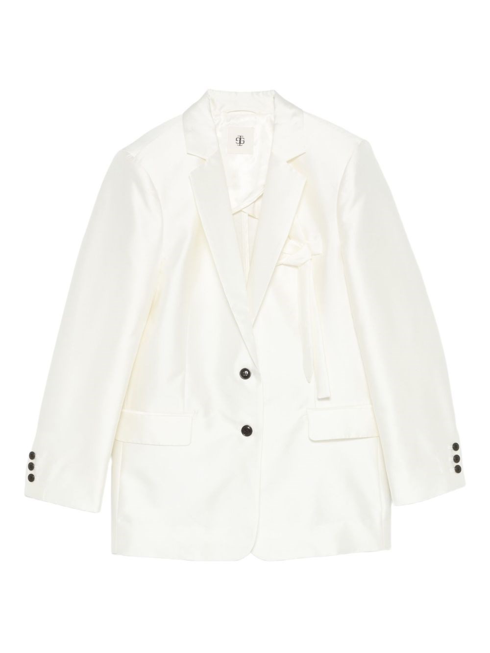The Garment Button-fastening Blazer In White