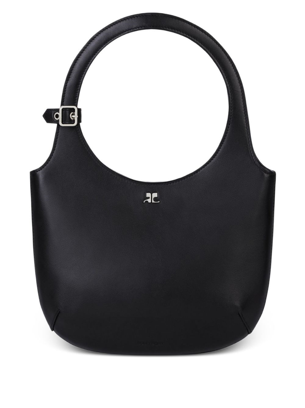 Courrèges Holy Shoulder Bag In Black