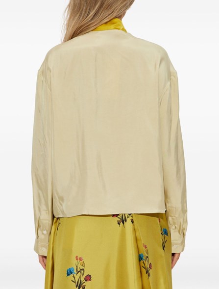 MARNI - Shirt with scarf collar