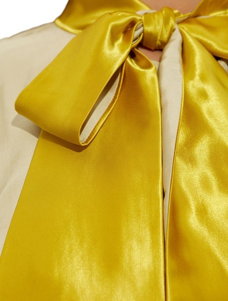 MARNI - Shirt with scarf collar