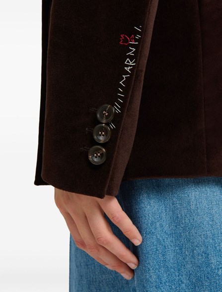 MARNI - Velvet blazer