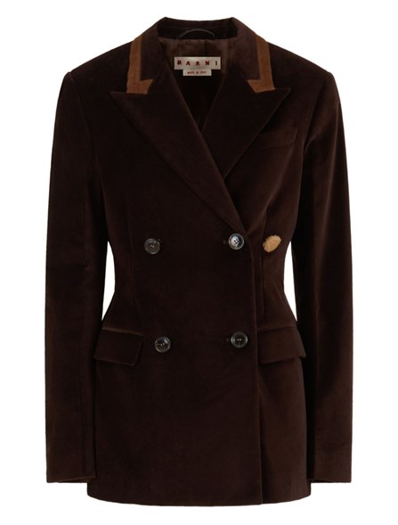 MARNI - Velvet blazer