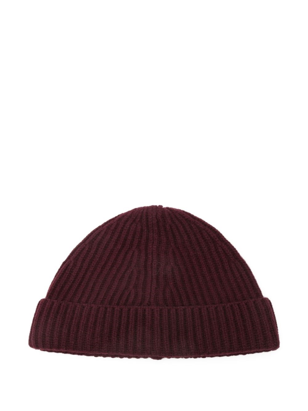 Amaranto Ribbed Hat In Blue