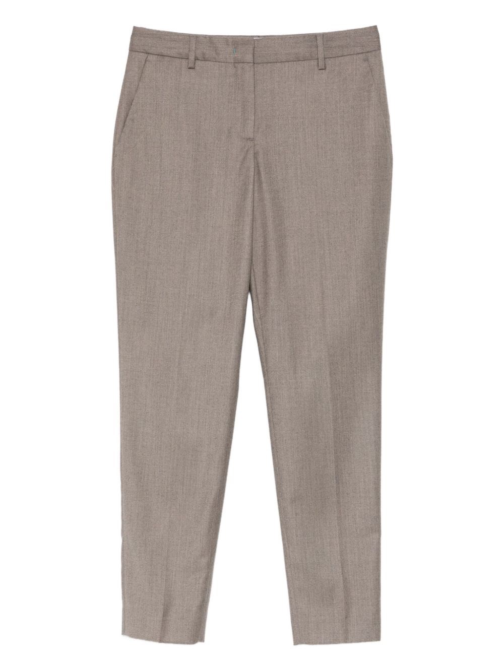 Paul Smith Tailored Wool And Cashmere Trousers In Gray