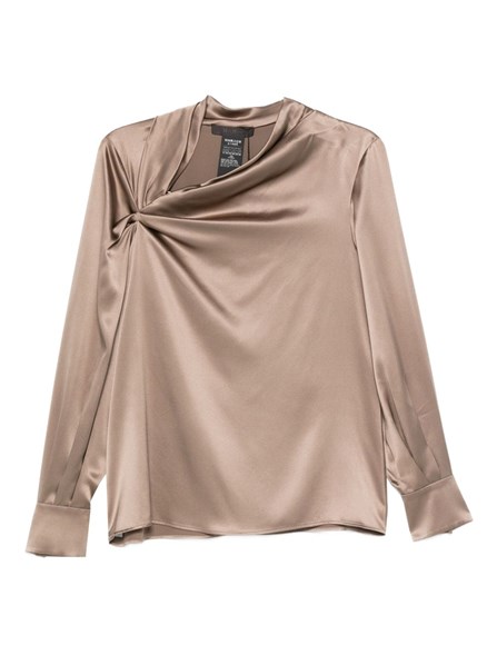 MAX MARA - Blusa in raso di seta