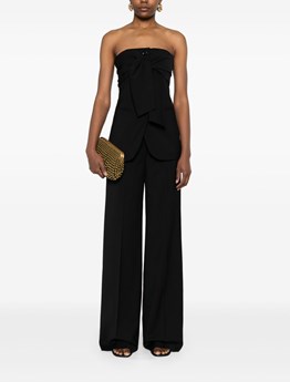 MAX MARA - Light wool canvas trousers
