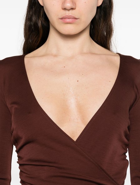 MAX MARA - Wool jersey bodysuit