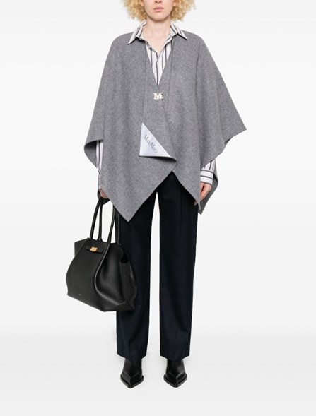 MAX MARA - Alpaca and wool cape