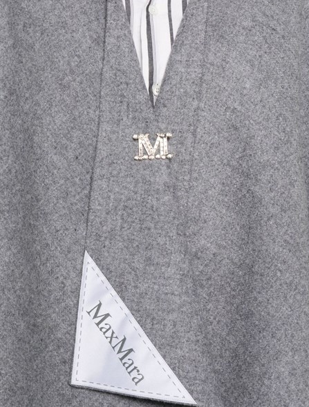 MAX MARA - Alpaca and wool cape