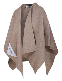 MAX MARA - Alpaca and wool cape