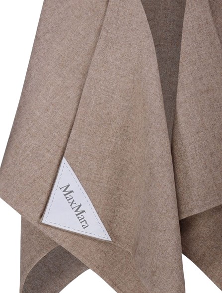MAX MARA - Alpaca and wool cape