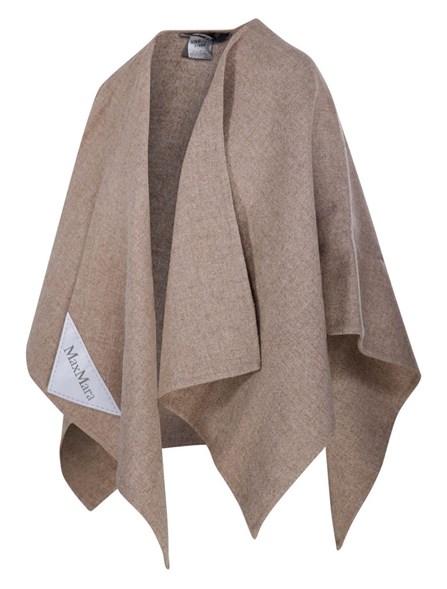 MAX MARA - Alpaca and wool cape