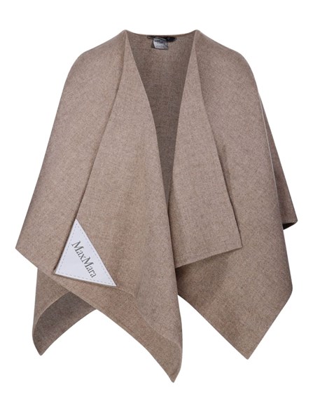 MAX MARA - Alpaca and wool cape