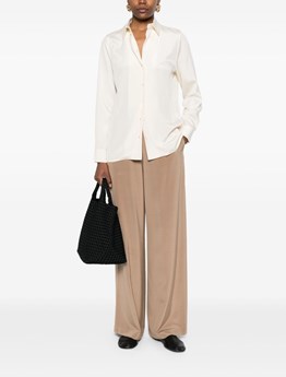 MAX MARA - Stretch silk cady shirt