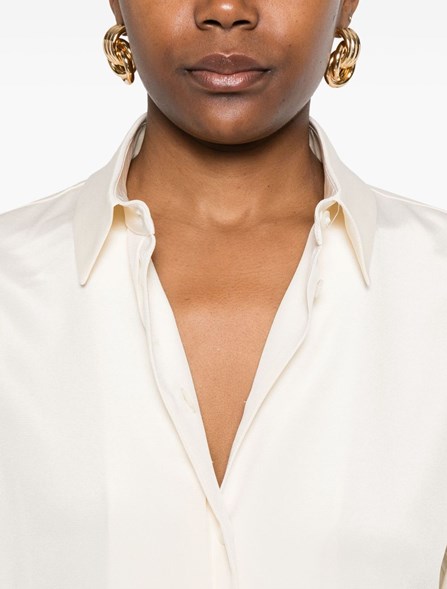 MAX MARA - Stretch silk cady shirt