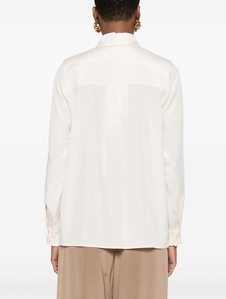 MAX MARA - Stretch silk cady shirt
