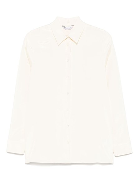 MAX MARA - Stretch silk cady shirt