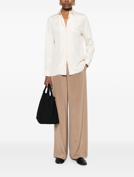 MAX MARA - Stretch silk cady shirt
