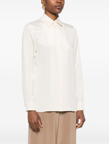 MAX MARA - Stretch silk cady shirt