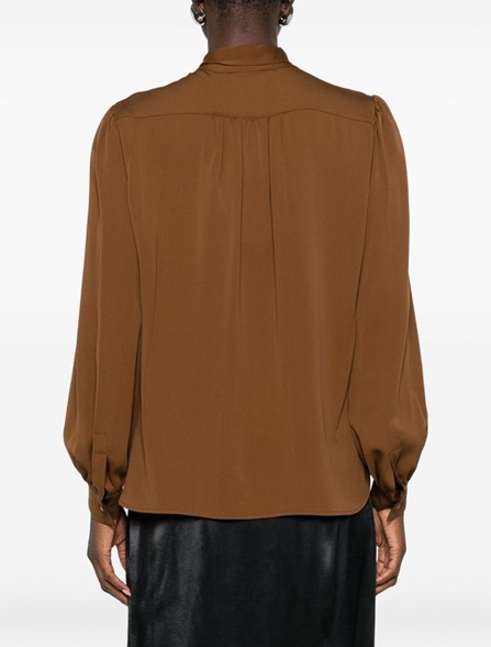 MAX MARA - Silk charmeuse shirt