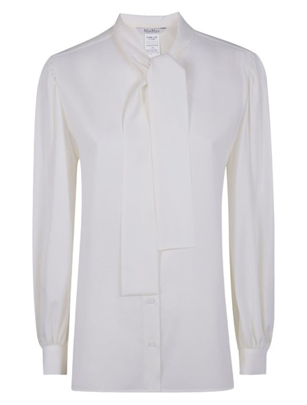 MAX MARA - Camicia in charmeuse di seta lavata